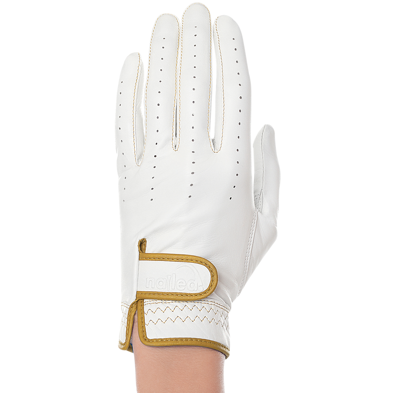Premium Standard Golf Gloves White