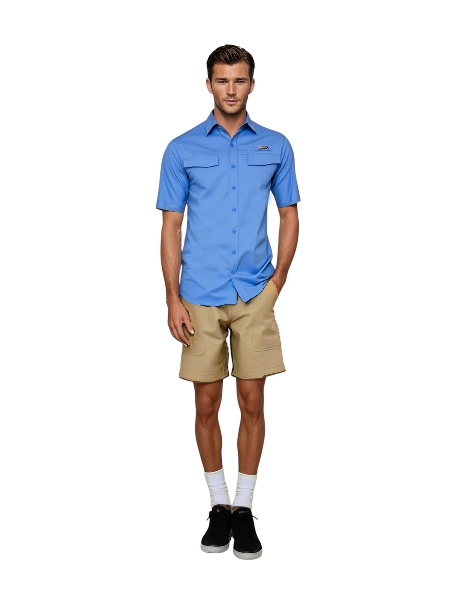 Men's Coastline S/S UV Vented Fishing Shirt